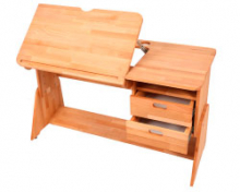 Парта Школярик С 412-1 тумба справа бук (выставочный образец)