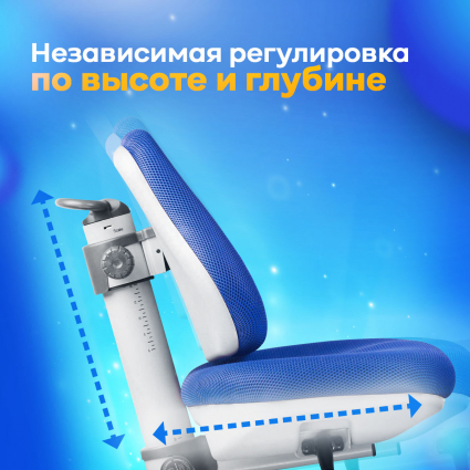 2. Независимая регулировка по высоте и глубине